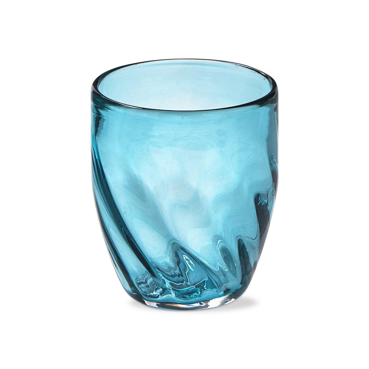 12 oz. Optic Everything Glass Solid Aqua Dishwasher Safe Beverage Glassware Dinner Party Wedding Resturant